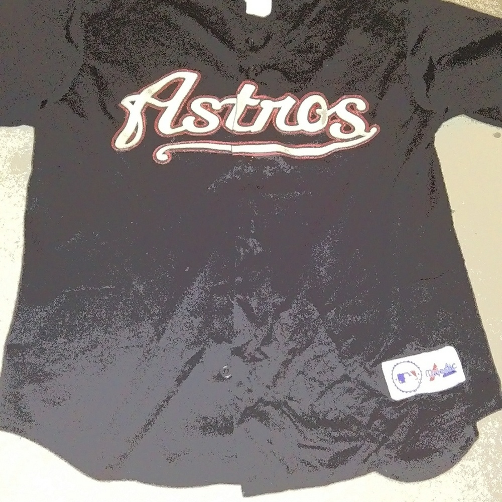 Astros jersey mens large
